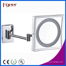 Fyeer Single Side Square Vanity Mirror with LED Light